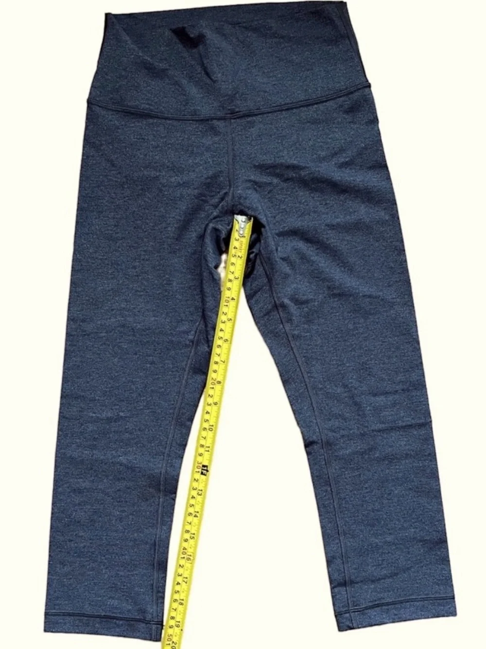 Lululemon Women’s Crop Leggings Gray Heather Size 8
